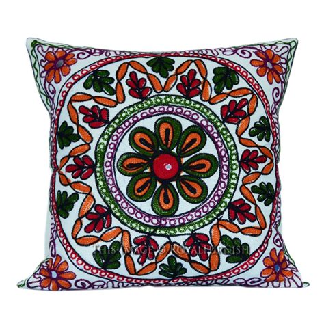 12 Cool Embroidered Throw Pillows | Royal Furnish