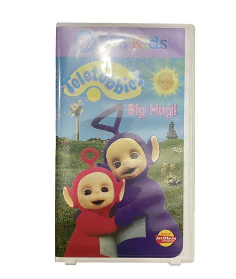 Teletubbies Big Hug 1999 Vintage Vhs Pbs Kids Classic Vol 6 Tape