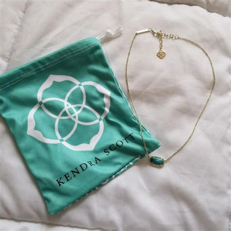 Turquoise Kendra Scott Necklace Worn Only Depop