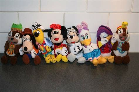 Mcdonalds Disneyland Paris 2000 Happy Meal Soft Toys Set Disney In