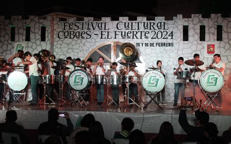 Al Son De La Banda Sinaloense Inauguran Festival Cultural COBAES El