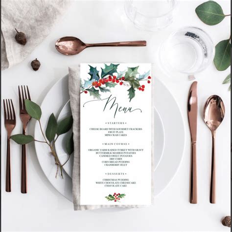 decoration ideas for christmas table 7