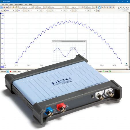 Picoscope D Usb Oscilloskop Mhz Og Kanaler