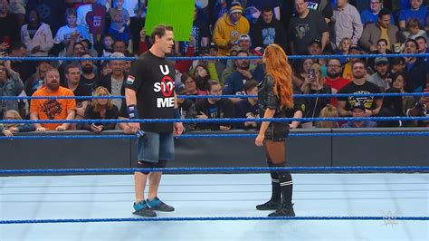 Becky Lynch Interrupts John Cena On This Day In 2019 Youtube