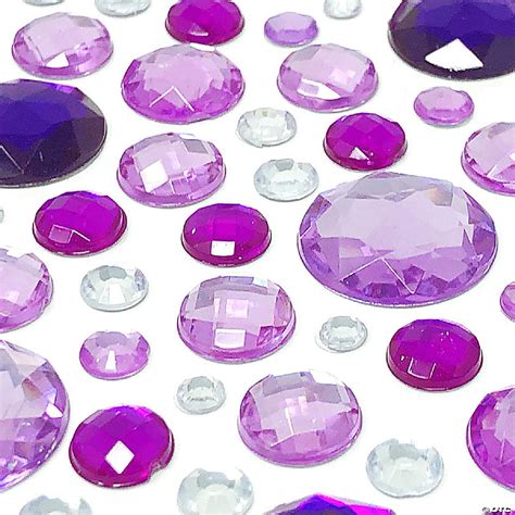 Wrapables Acrylic Self Adhesive Crystal Rhinestone Gem Stickers Jewel