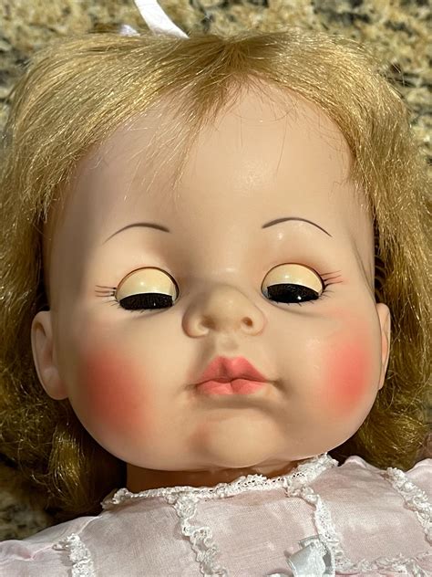 1965 24 Blonde Madame Alexander Pussy Cat Doll Original Dress Working Crier Etsy