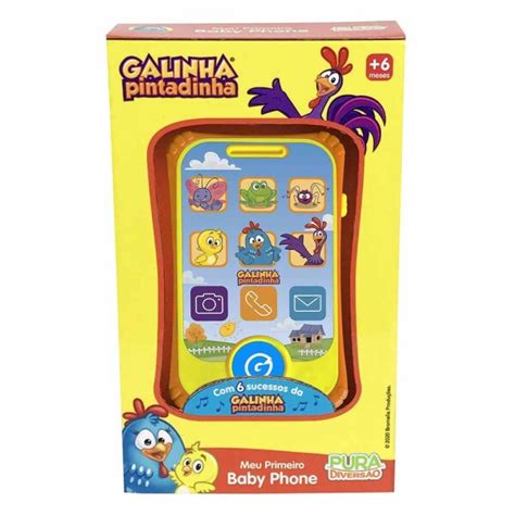 Celular Infantil Musical - Galinha Pintadinha - Meu Primeiro Baby Phone ...