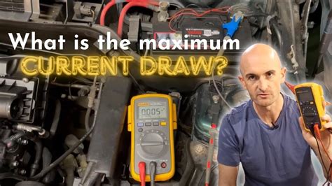 Parasitic Battery Drain What Is The Maximum Current Draw Youtube