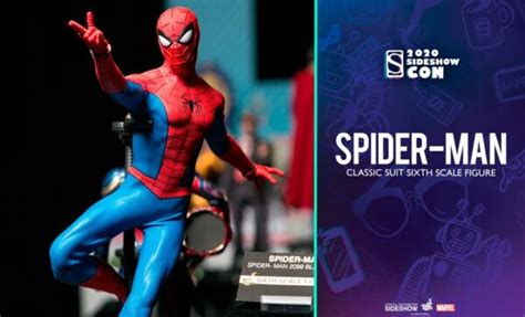 Hot Toys PS4 Spider Man Classic Suit 1 6 Action Figure VGM Sugo Toys Australian Premium