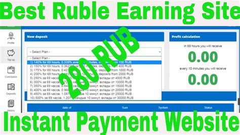 New Russian Ruble Mining Sites 2023 Best Ruble Earning Website New