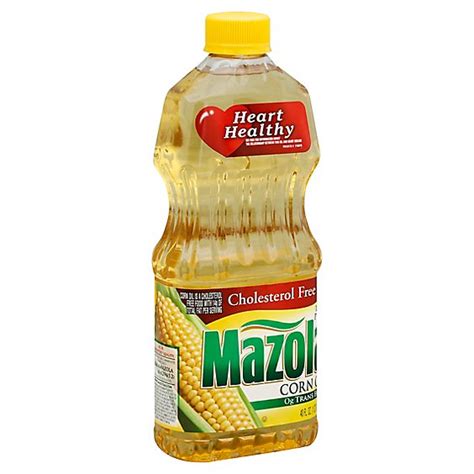 Mazola Corn Oil Cholesterol Free 40 Fl Oz Kings Food Markets