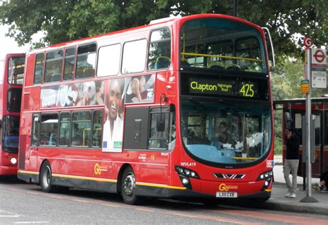 London Bus Routes Route 425 Clapton Nightingale Road Ilford