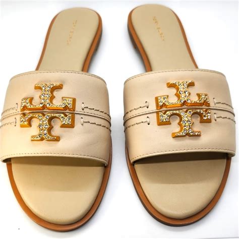 Tory Burch Shoes Tory Burch Everly Slide Sandals Calf Leather