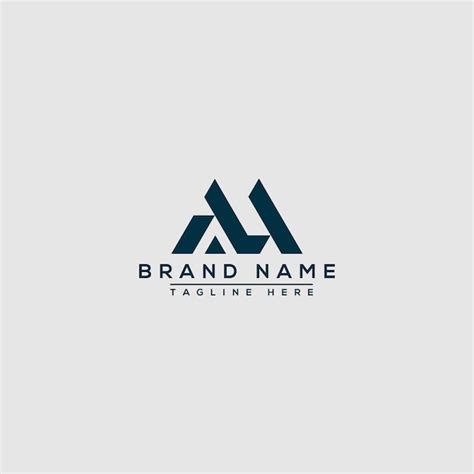 Premium Vector | AM Logo Design Template Vector Graphic Branding Element.