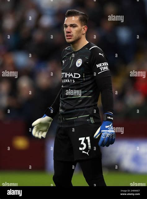 Manchester City Goalkeeper Ederson During The Premier League Match