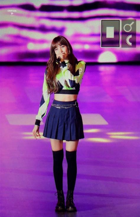 Lisa Black Pink Stage Outfits Fashion Blackpink