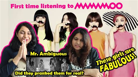 MAMAMOO Mr 애매모호 Mr Ambiguous MV Indians React to MAMAMOO for the