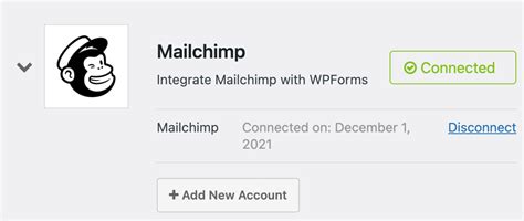 Mailchimp Addon WPForms