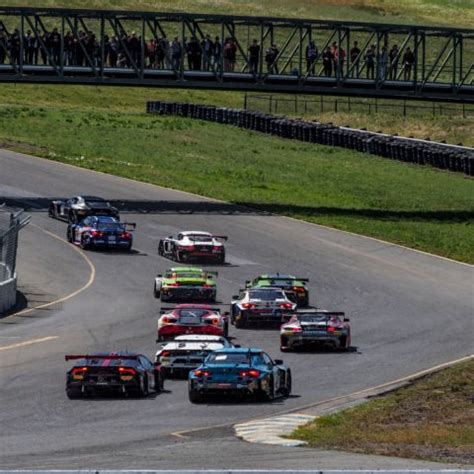 Sonoma Hills Are Alive With The Sound Of Fanatec Gt World Challenge