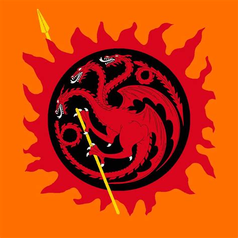 Aegon Vi Targaryen And Martell Sigil By Aldariontelcontar R