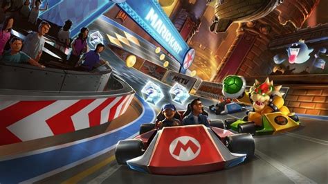 Rumor: Super Nintendo World Mario Kart Ride Track Layout And Scenes ...