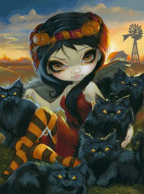 Autumn Kitties Strangeling The Art Of Jasmine Becket Griffith