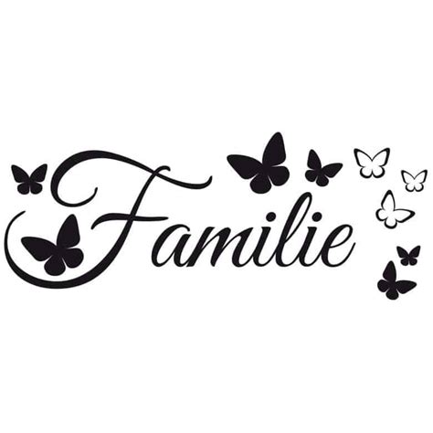 Wandtattoo Familie Inklusive Bilderrahmen Wall Art De