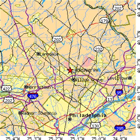 Horsham, Pennsylvania (PA) ~ population data, races, housing & economy