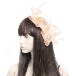Style Camille Nude Fascinator On A Comb Inca