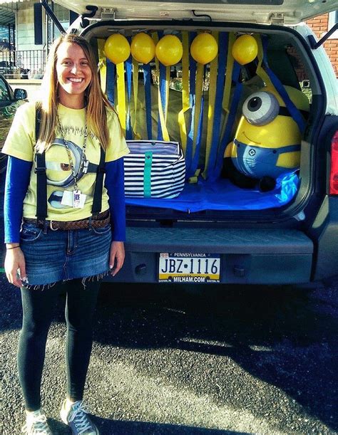 Minions trunk or treat trunk – Artofit