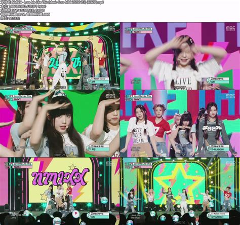 4k60p Nmixx Love Me Like This Music Core Mbc 20230415 Uhdtv