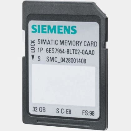 Karta Pami Ci Simatic Gb Es Lt Aa Sterowniki Plc Siemens