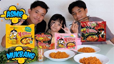 Anak Kecil Makan Mie Samyang Mukbang Asmr Youtube