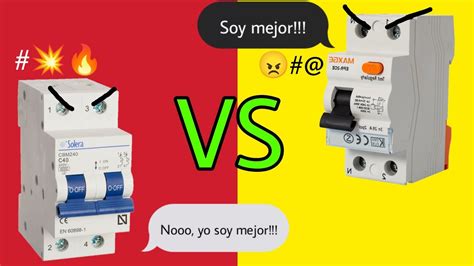 Descubre Las Diferencias Entre Interruptor Diferencial Y