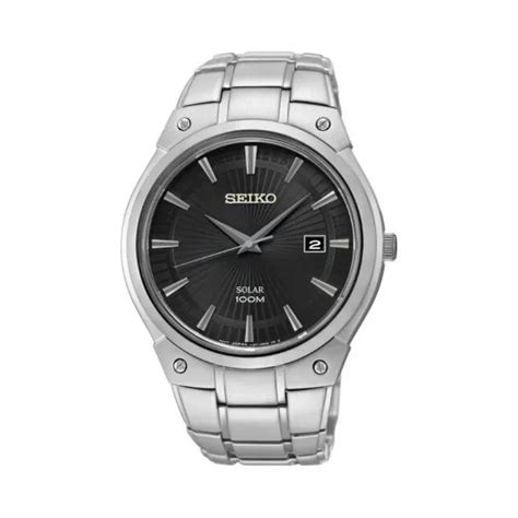 精工 Seiko Men S系列 不锈钢 太阳能机芯 男表 Sne341p1 小迈步海淘品牌官网