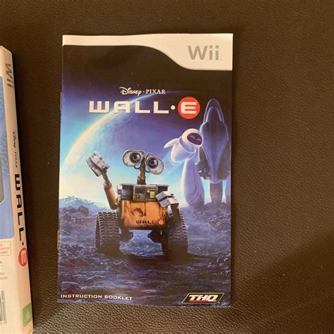 Disney Pixar Wall E Nintendo Wii Game Pal Complete In Case With Manu