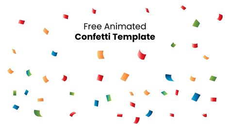 Free Confetti Animation PowerPoint Template