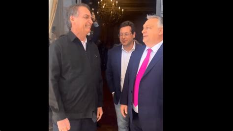 Bolsonaro Encontra Presidente Da Hungria Na Argentina