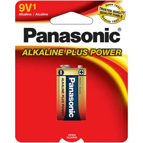 Panasonic 9v Alkaline Plus Power Battery 6am 6pa1b 1 Pack Ebay