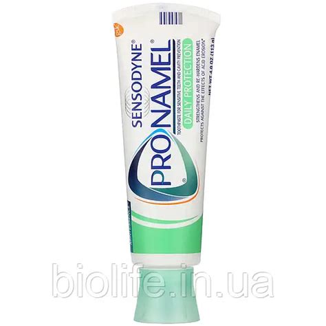 Sensodyne, ProNamel, зубная паста для ежедневной защиты, мятная ...