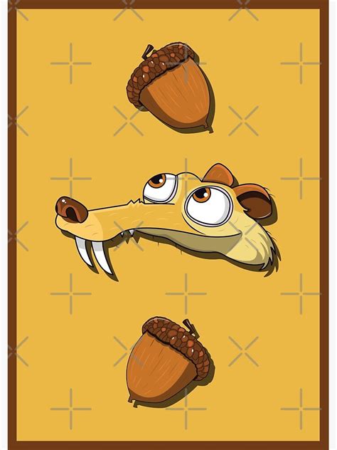 "Scrat - Ice Age" Poster for Sale by Necronder | Redbubble