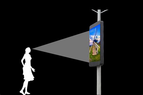 Intelligent Street Pole LED Screen Makes City Smarter