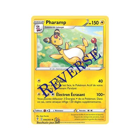 Carte Pok Mon Eb Pharamp Reverse