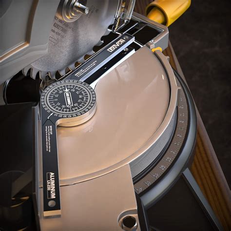 Buy LEXIVON Aluminum Miter Saw Protractor | 7-Inch Rust Proof Angle
