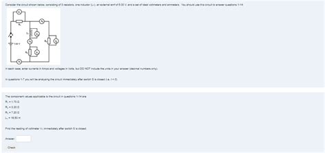 Solved Q2. Find the reading of voltmeter V2 immediately | Chegg.com