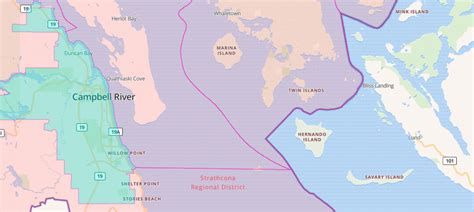 Strathcona Regional District Map Archives Strathcona Regional District