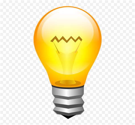 Bombilla Amarilla Light Bulb  Png Emojilaughing Emoji Meme Free