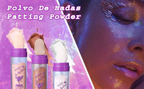 3 Colors Polvo De Hadas Highlighter Powder Stick Set - Shimmer Glitter ...
