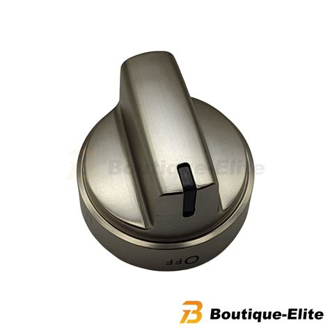 New Stainless Steel Control Knob For Wb X Ge Gas Range Stove Ebay