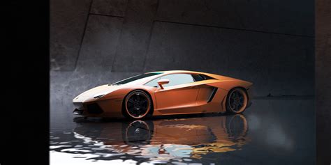 Orange Lamborghini Aventador Car Wallpaper,HD Cars Wallpapers,4k ...